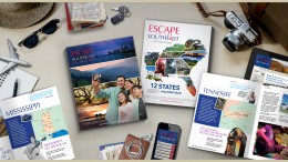 Escape to the Southeast branding, logo design, publications, web design and more